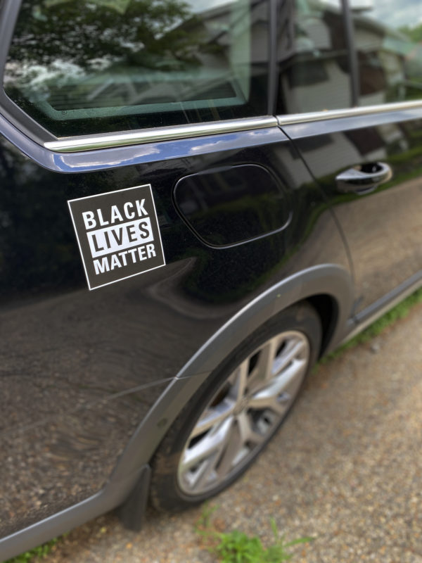 Black Lives Matter car magnet