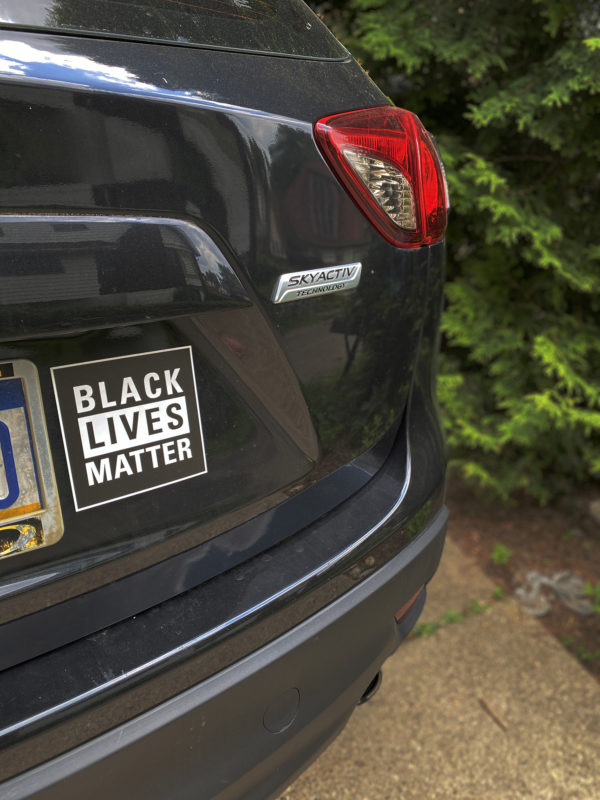 Black Lives Matter car magnet